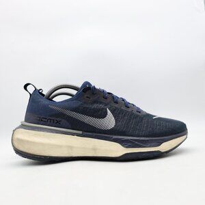 Nike ZoomX Invincible 3 Men's Size 10 Running Shoes Navy Blue Comfort Sneakers